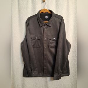 FRYE Men's Charcoal Shirt Jacket
